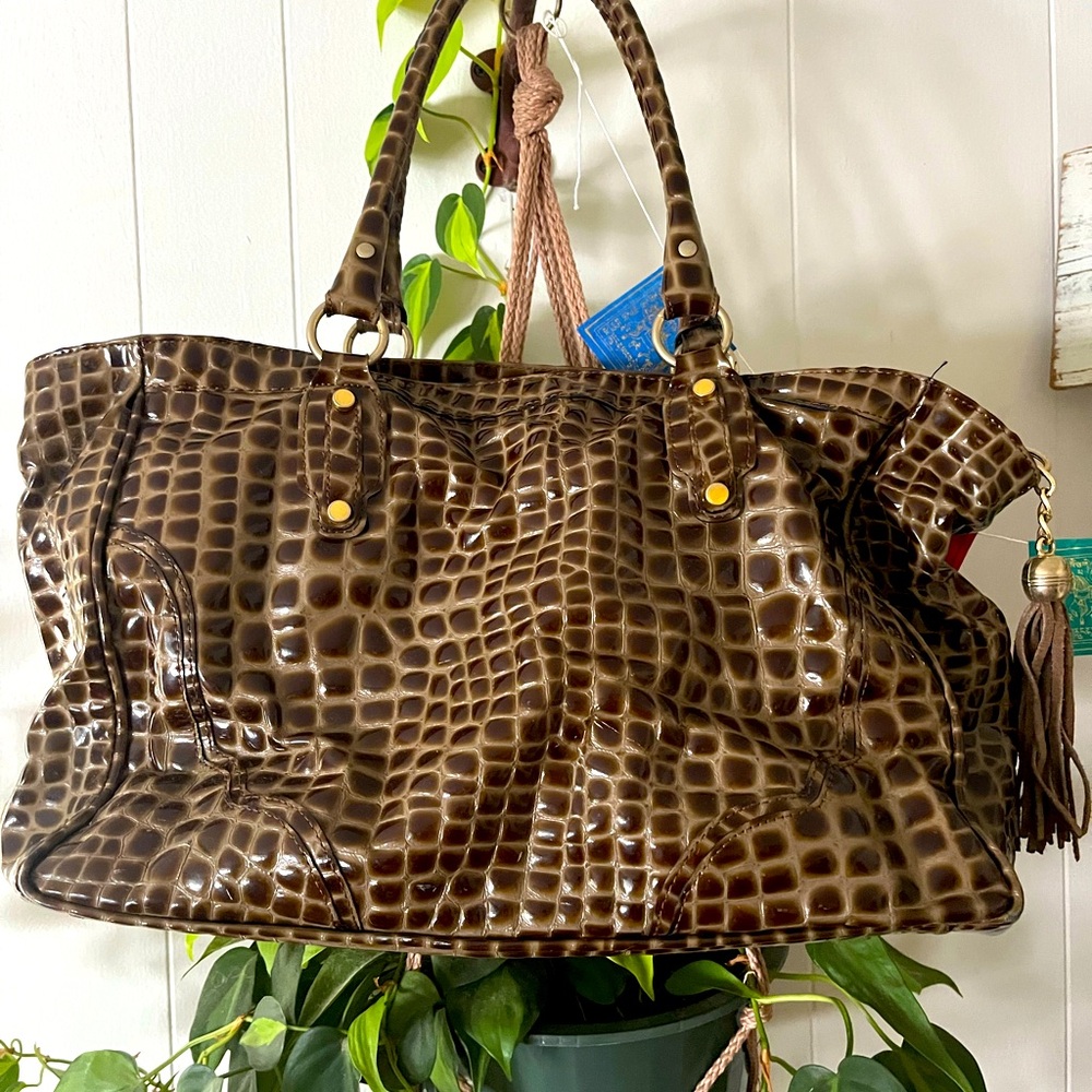 Leather bag-Made in Italy